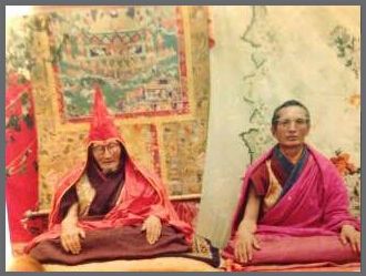 觉囊派青海尖木达寺的更尕桑保活佛