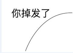 你头发掉了表情包