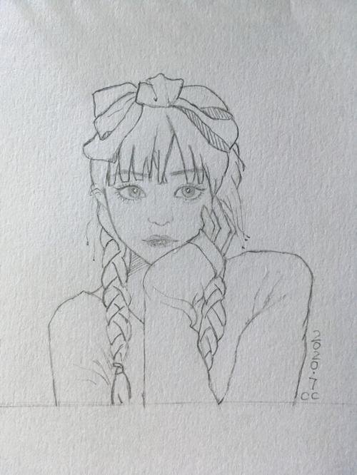 手绘人物|铅笔画练习_铅笔画_手绘_简笔画_简笔画教程