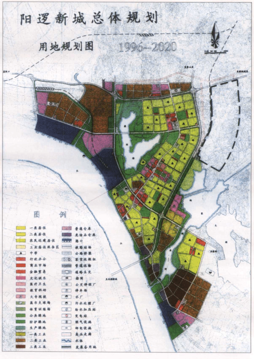 武汉市阳逻新城总体规划