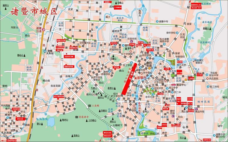 想知道: 绍兴市 诸暨市房屋规划地图 在哪