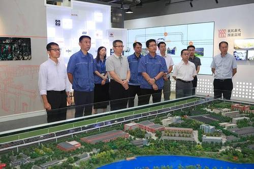 中国航天科工集团有限公司党组成员,副总经理宋欣一行
