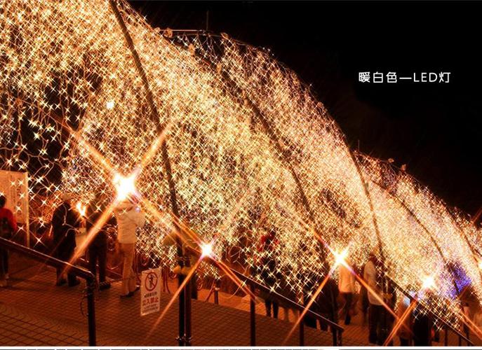 春节装饰灯新年树藤条挂饰led防水彩灯闪灯串灯满天星星灯