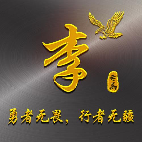 微信头像,百家姓氏微信头像,名字壁纸 免费头像壁纸 【编号1537】25个