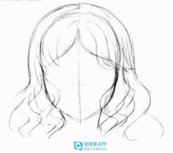 画头发画到怀疑人生?没关系,教你画女生的长发!