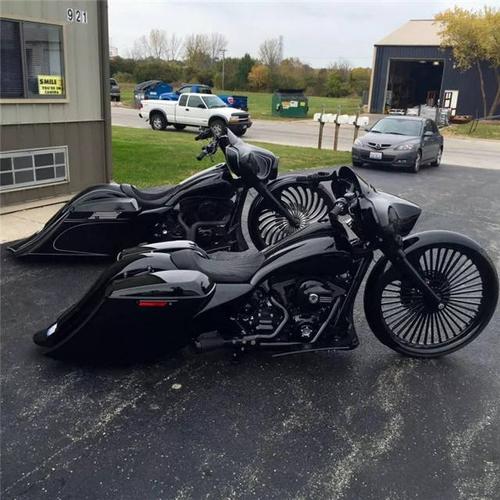 「改装鉴赏」有种哈雷叫bagger!