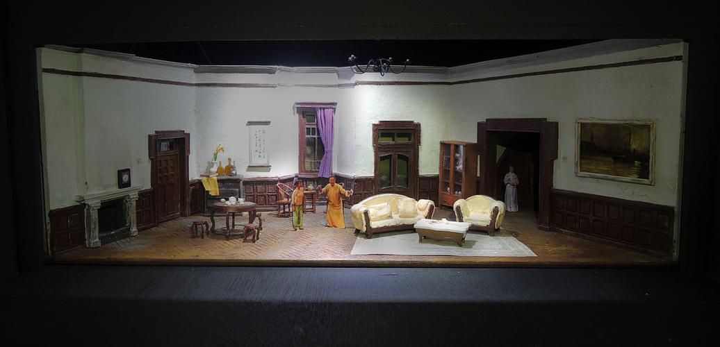 雷雨话剧 舞台设计