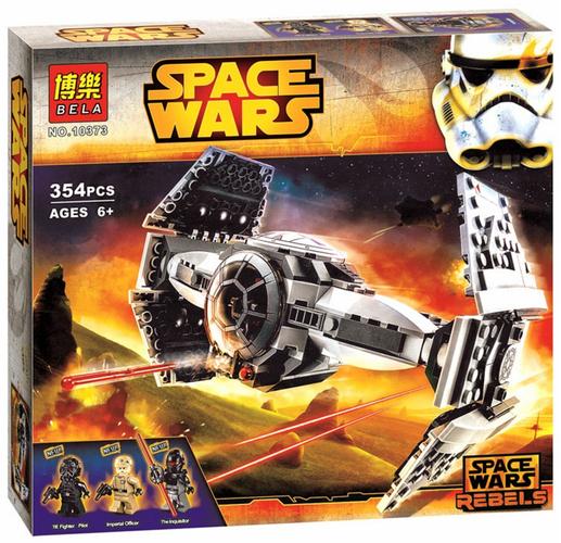 lego/乐高积木益智拼插积木玩具星球大战系列钛战机75101
