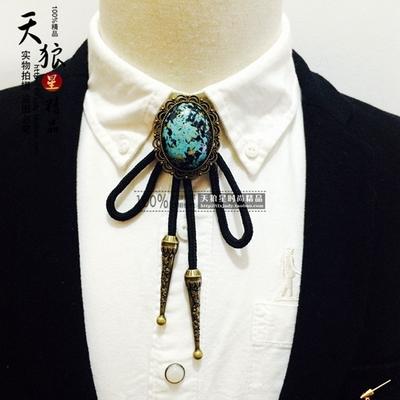 bolo 天狼星时尚精品 tie潮饰领带 韩版新款高档花石波洛领带 独家