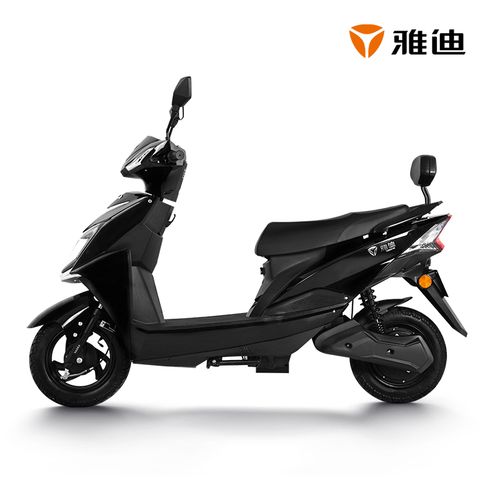 雅迪电动车锐领2020 靠背男女通用代步外卖大动力电动轻便摩托车