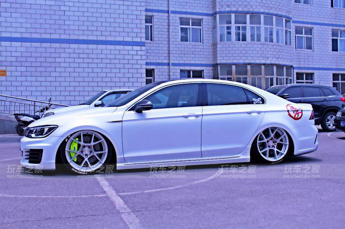 停不下的改装之路 河北凌渡终上气动避震