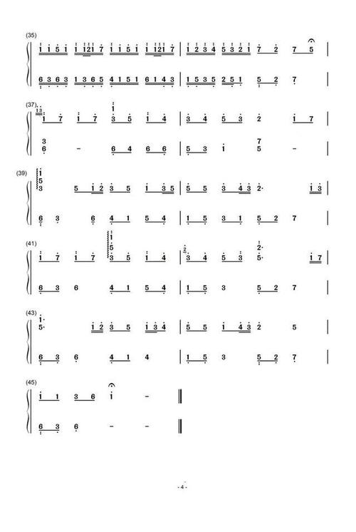 钢琴即兴简谱雾里riverflowsinyou