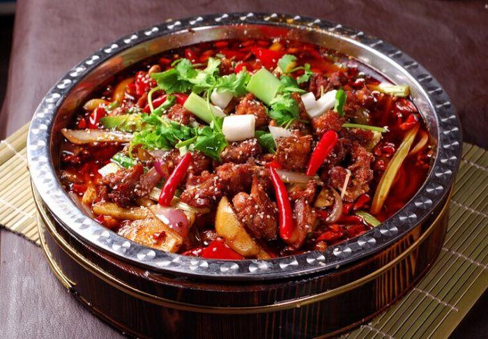 甜辣兔肉