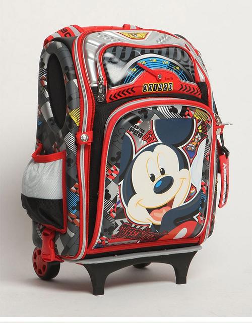 米奇卡通拉杆书包