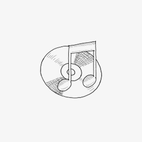 音乐美感的简笔画