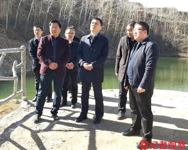 夏县县长王云调研南大里果老沟景区开发工作