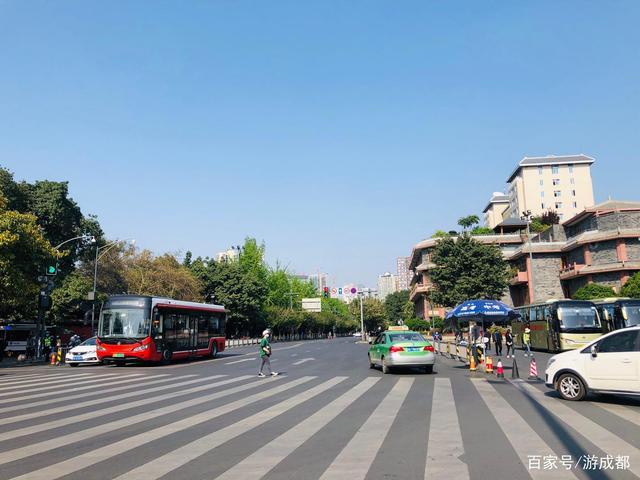 最新拍摄,成都武侯祠大街