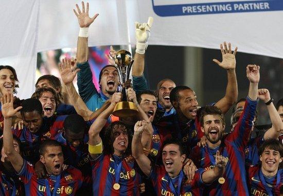 巴萨六冠王皇马欧冠9年5冠