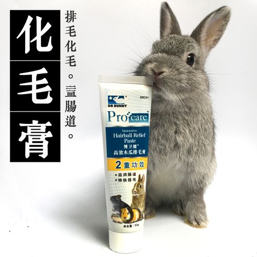 包邮 兔博士化毛膏 高效木瓜排毛膏50g 兔子仓鼠毛球症治疗预防