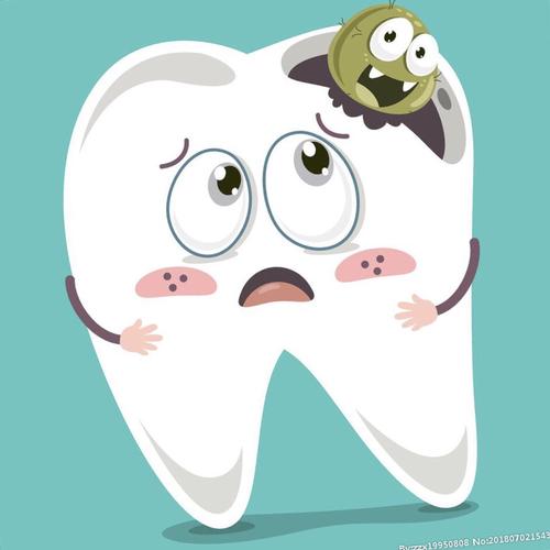 老师!我好像长蛀牙了,牙齿坏了一个洞!