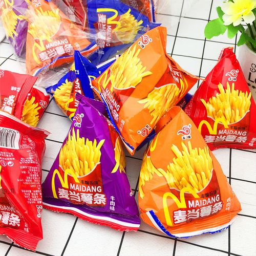 网红抖音麦当薯条脆原味土豆棒即食马铃薯条零食薯片