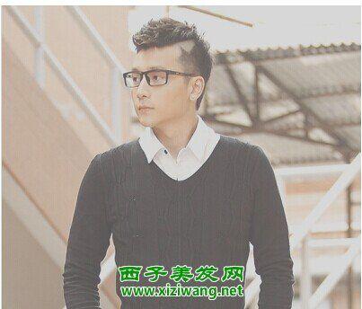 男生秃鬓角发型
