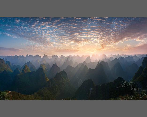 广西喀斯特峰林