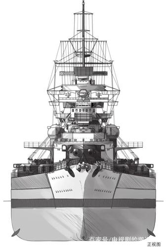 "俾斯麦(bismarck)号"战列舰——二战纳粹德国火力最强的战舰