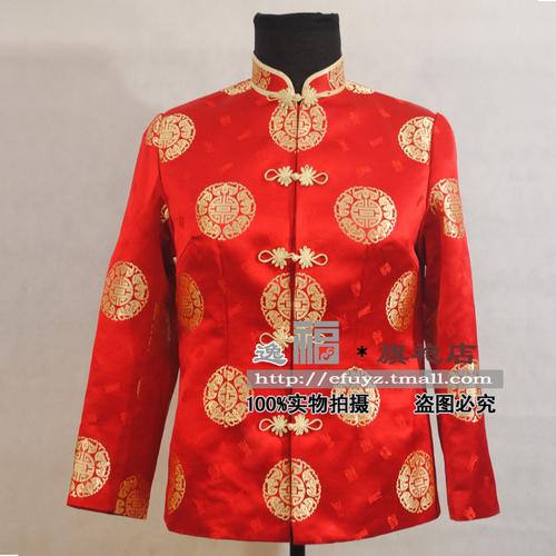 喜欢过年唐装女士的还喜欢