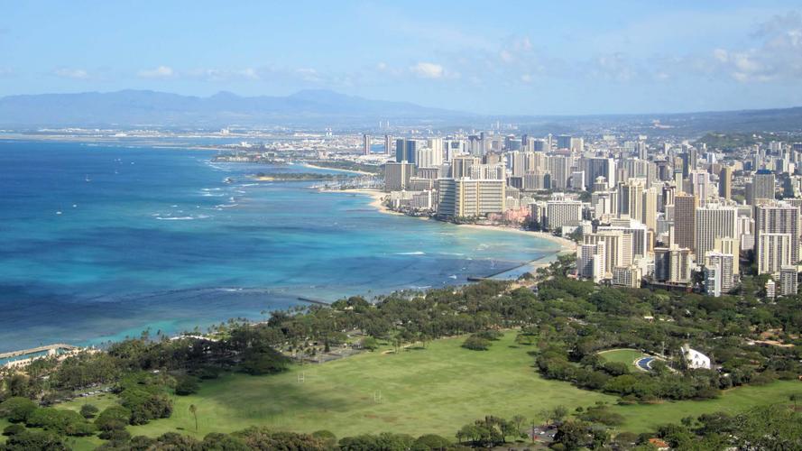 第二名:夏威夷岛檀香山市(honolulu, hawaii)