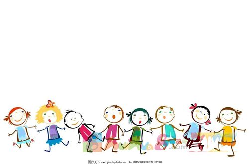 卡通 朋友 牵手 人物 小学生 人物 卡通 简笔画 彩画 彩笔 彩色 矢量