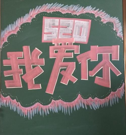 粉笔画美术字设计板书――张瑞华