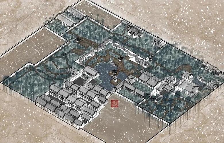 天津大学 | 彩蛋-苏州古典园林鸟瞰再现