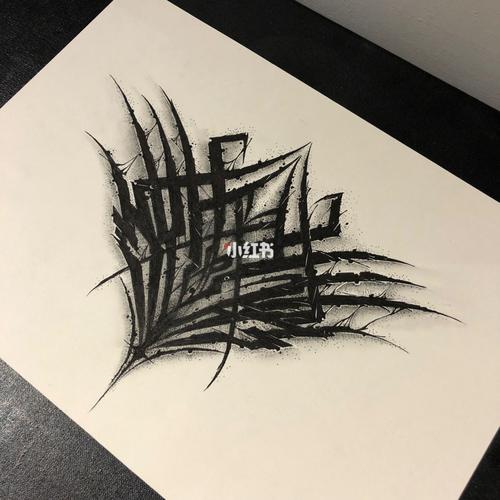 暗黑系 花胸纹身_纹身_暗黑系_纹身手稿_美妆_彩妆