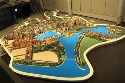 新型城市规划展馆 城市空间展览馆
