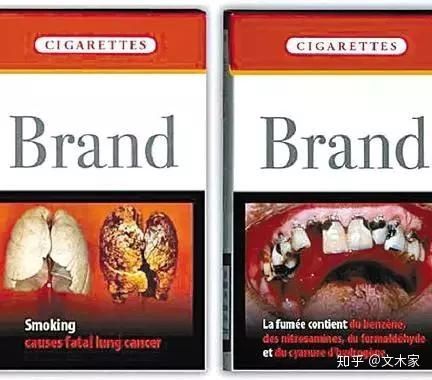 的学生 有一次,他去澳洲旅行 无意间发现 当地的香烟外包装十分"辣眼"
