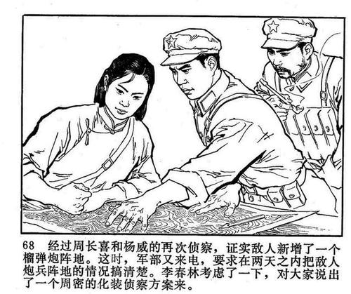 连环画:《渡江侦察记》