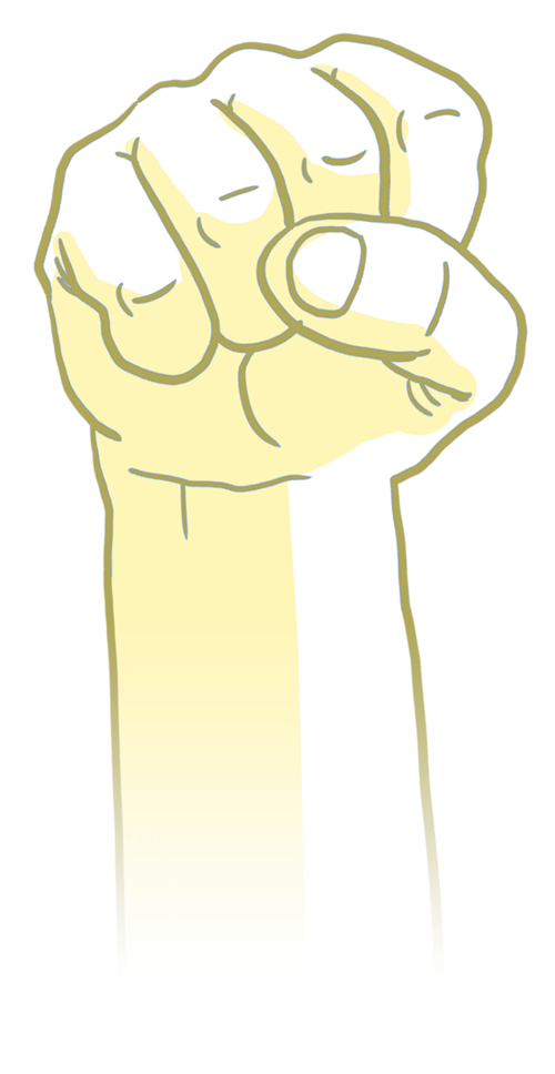 攥拳头加油图片手抄报 手抄报简单又好看