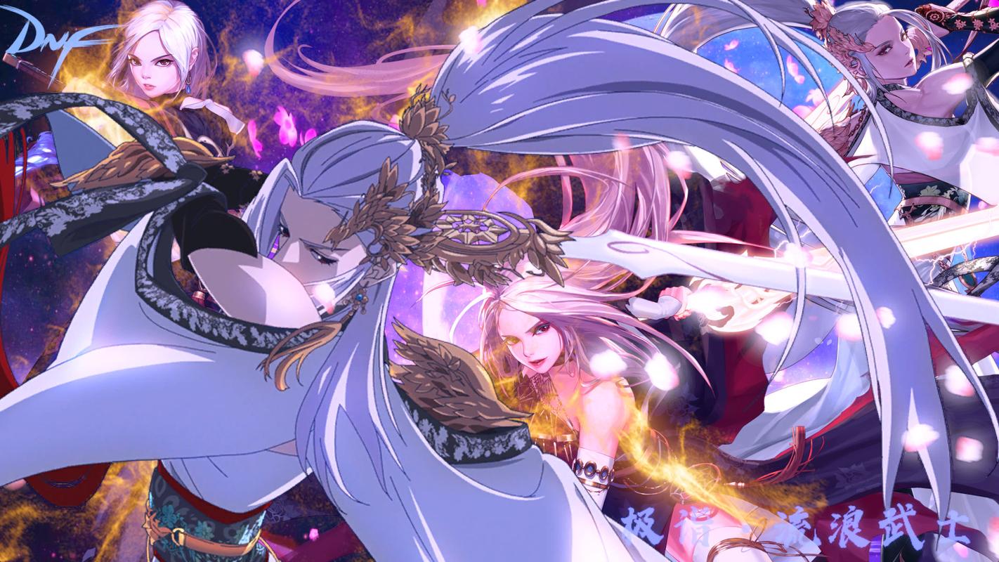 dnf剑帝三觉插画桌面壁纸