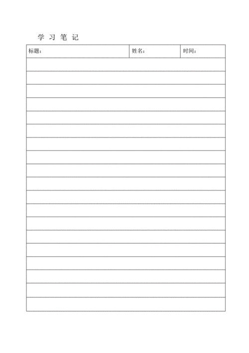 学习笔记模板-文档.pdf 3页