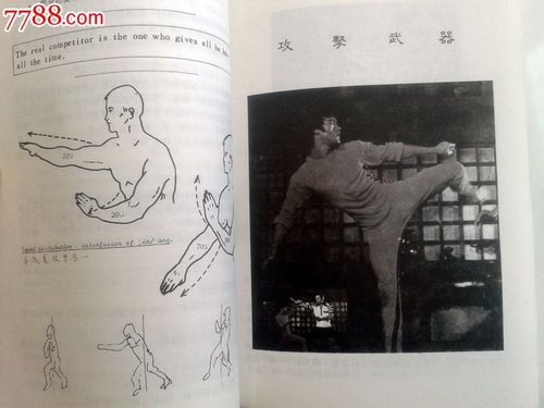 李小龙截拳道(杜子心译,台湾大众书局)繁体横版大32开