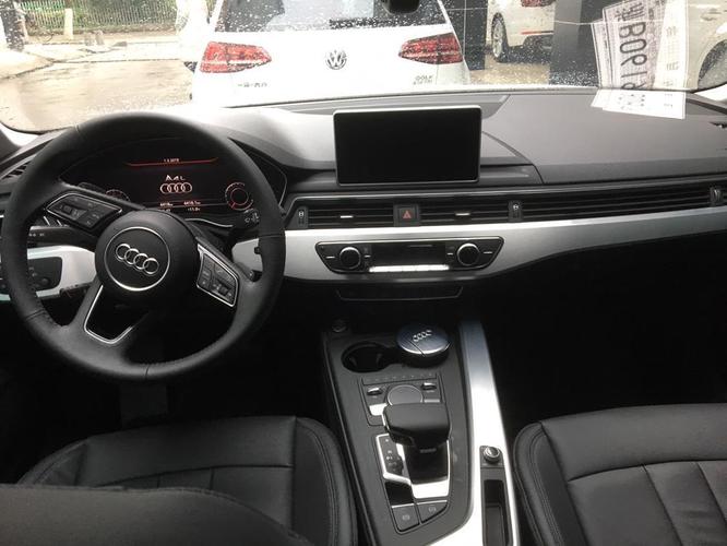 温州2019年2月奥迪奥迪a4l2019款a4l40tfsi运动型白色自动档