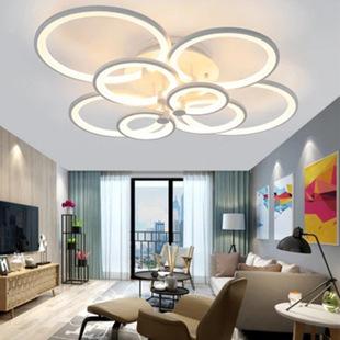 灯具客厅简约现代2018新款吸顶灯led大气家用全屋组合套餐带遥控