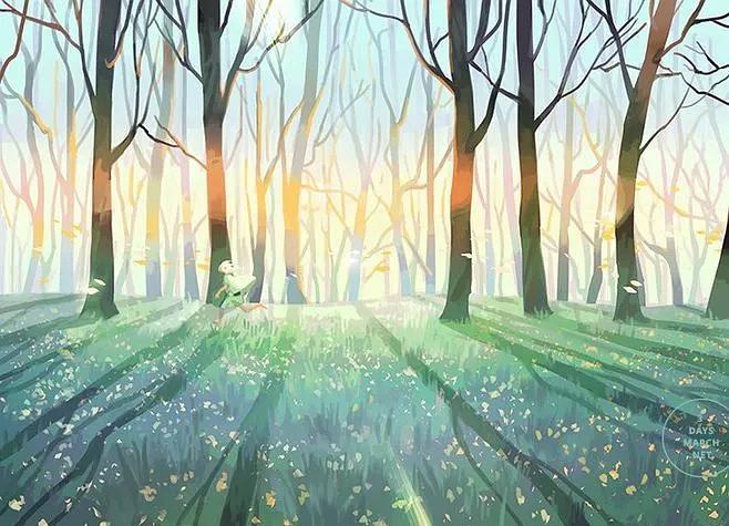 初学者怎样才能学习好插画构图?该怎么学习!