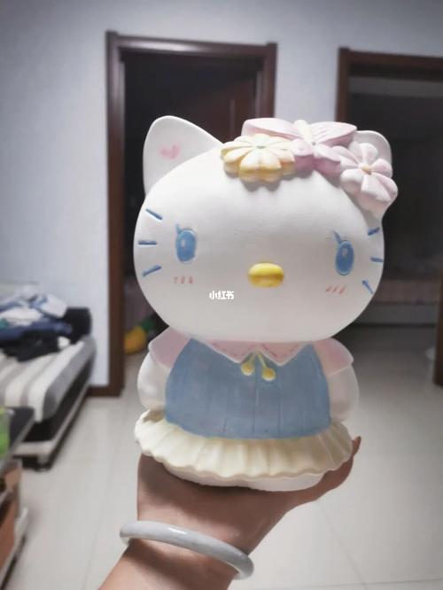 我也有石膏hellokitty啦_hellokitty_石膏娃娃_兴趣爱好_玩具
