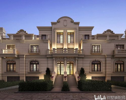 别墅建筑风格集锦之法式风格