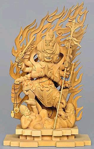 圣斗士里地魁星原型大元帅明王阿吒婆拘的故事下