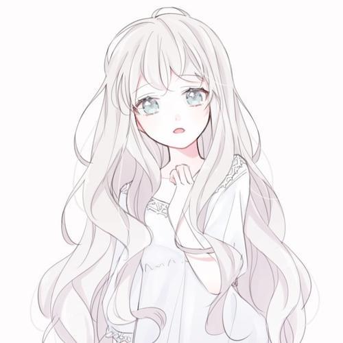 女生素描铅笔画素描画卡通女生素描卡通女生动漫人物女生铅笔画简单图