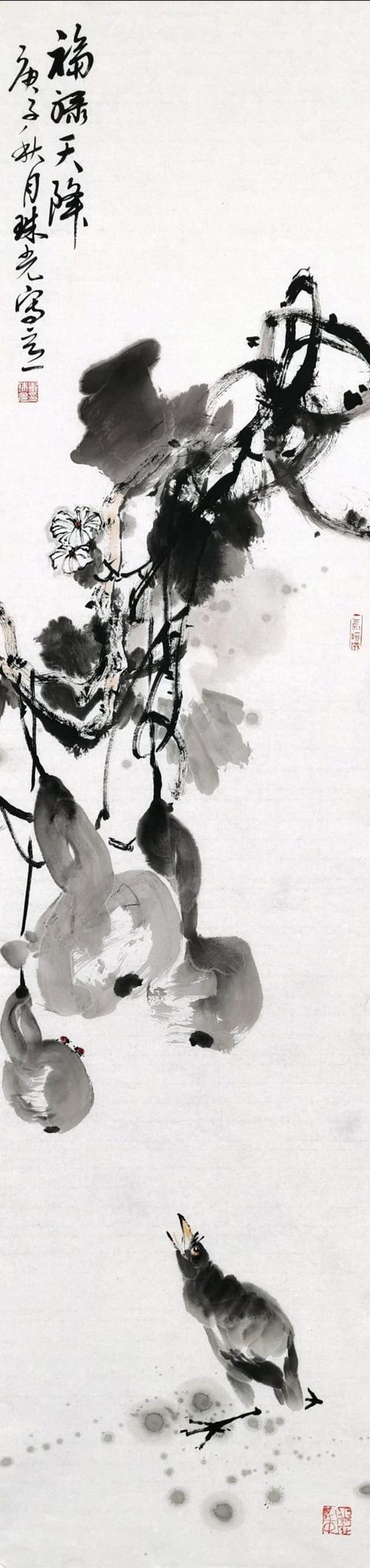 「艺惠藏」画家毕珠光花鸟画作品气韵生动,亦古亦今尽显大家风范