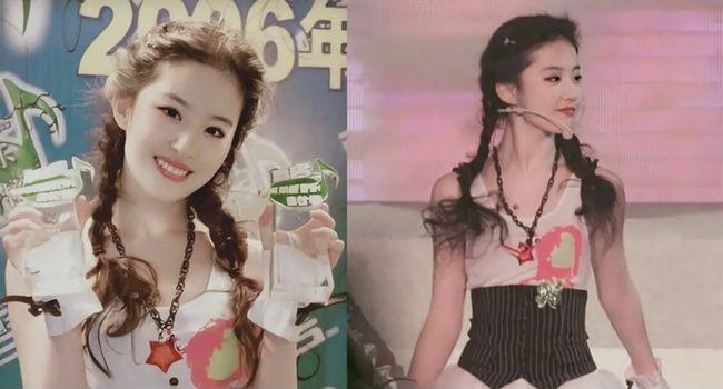 可惜了!看来刘亦菲年轻时的照片,感觉她不当爱豆实在太遗憾了
